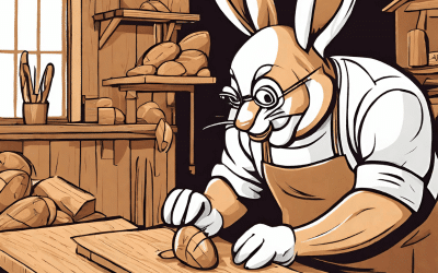 Het maakproces van een paashaas… of is het een paaskonijn?