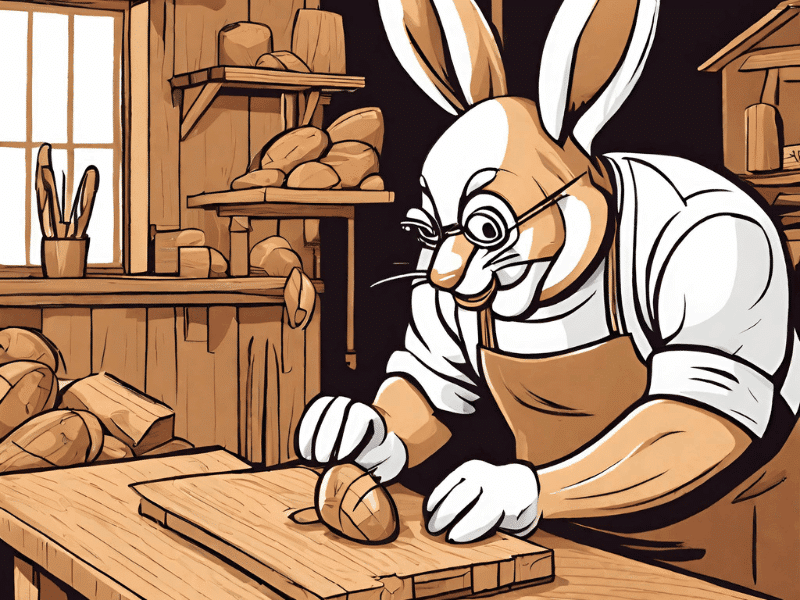 Het maakproces van een paashaas… of is het een paaskonijn? Het maakproces van een paashaas… of is het een paaskonijn?